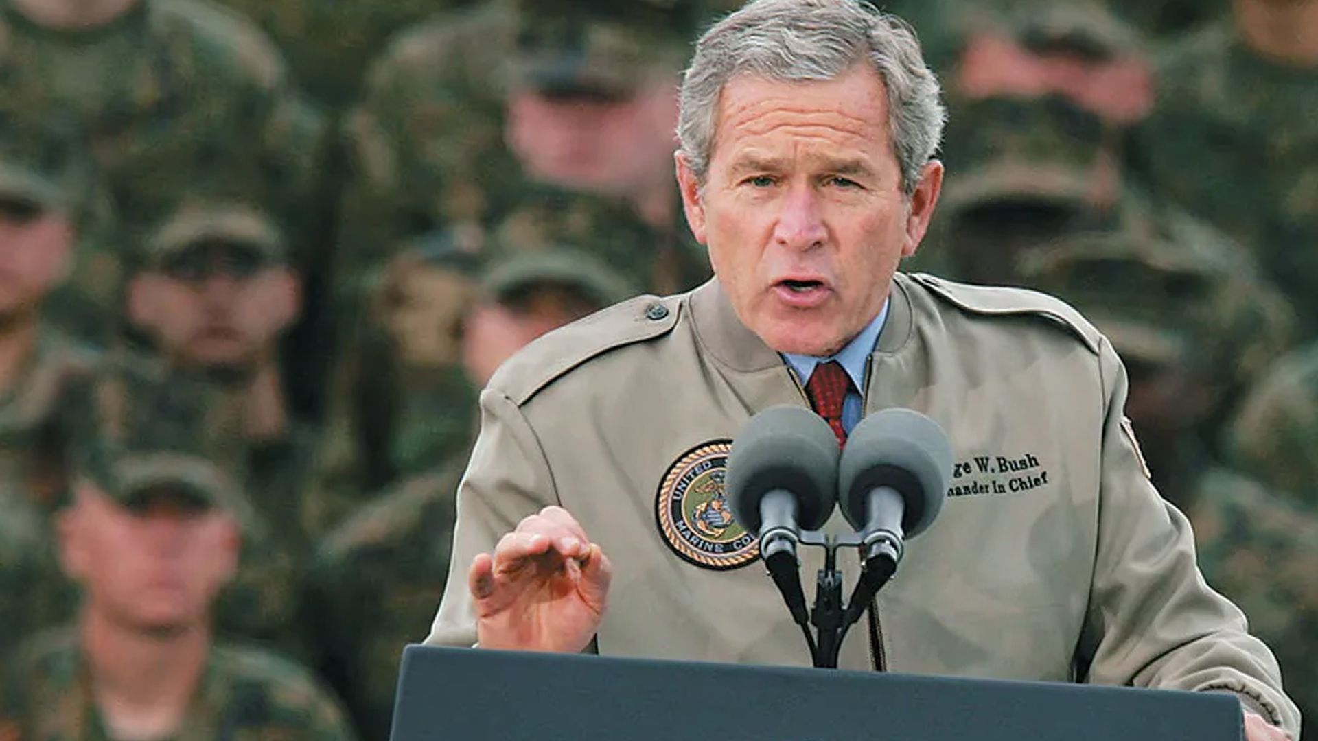 How to Sell a War: George Bush & Iraq