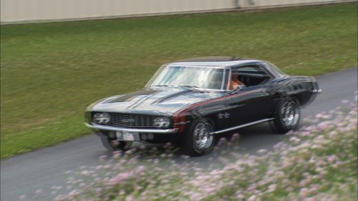 1969 Camaro SS, 1970 Boss Mustang, 1970 Barracuda