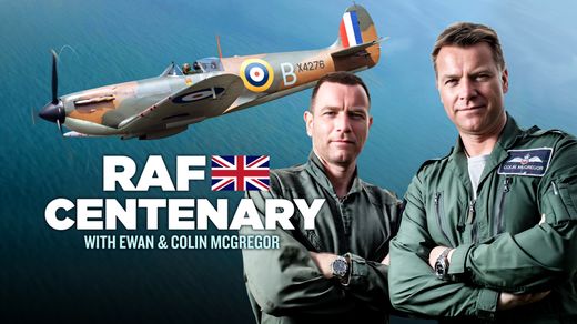 Ewan and Colin McGregor: RAF Centenary