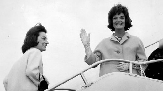 Jackie Kennedy and Princess Lee Radziwill