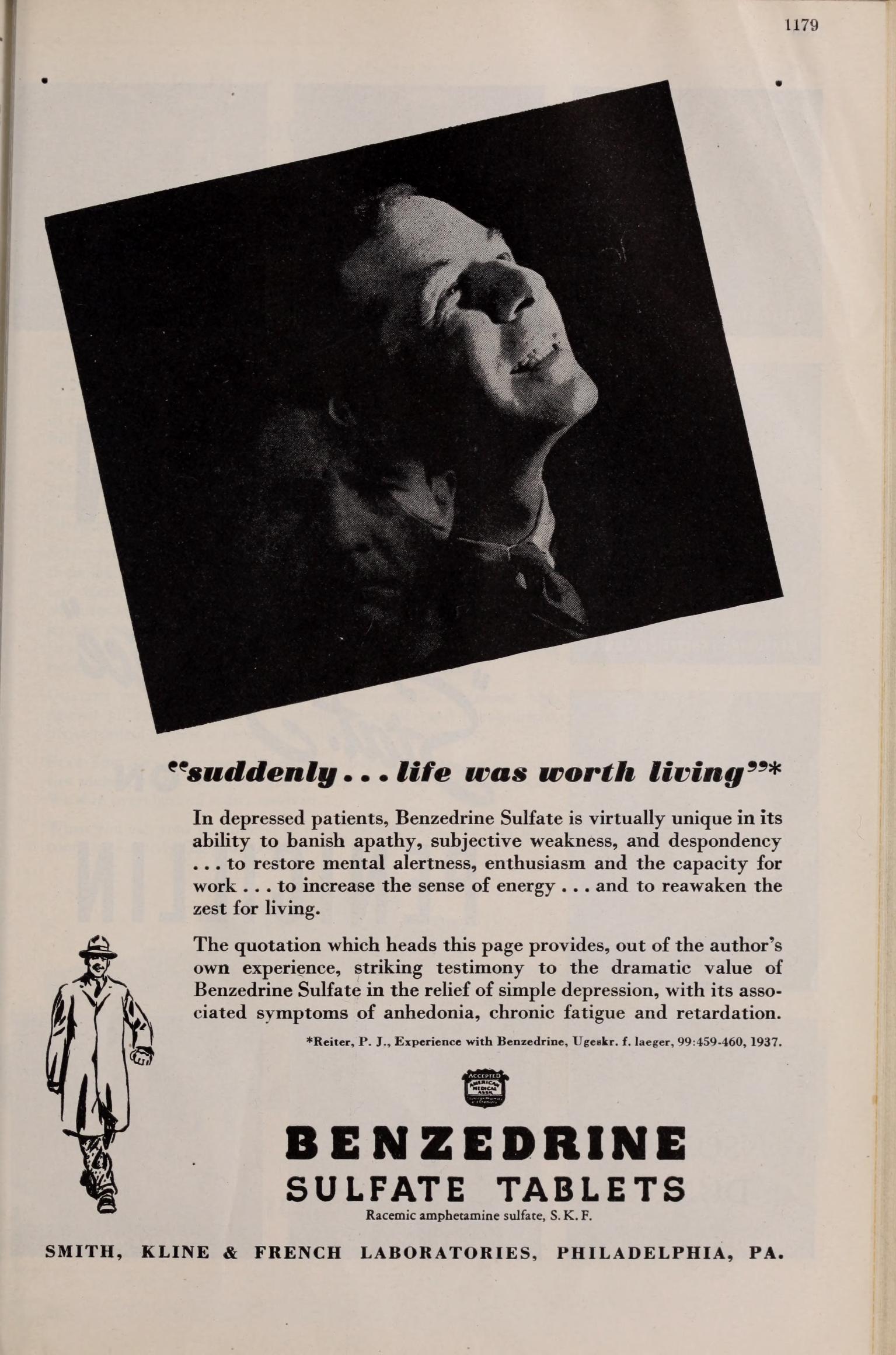 Benzedrine advertisement